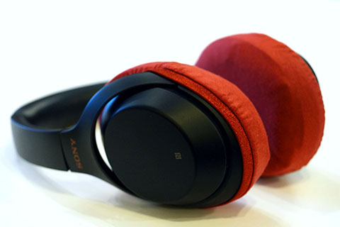 SONY WH-1000XM3의 이어패드에 대한 mimimamo의 대응