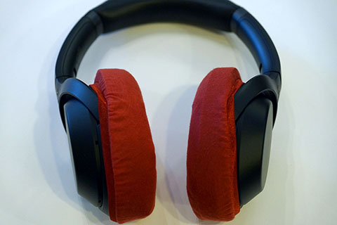 SONY WH-1000XM3의 이어패드에 대한 mimimamo의 대응