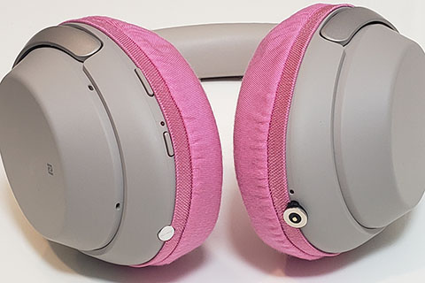 SONY WH-1000XM3의 이어패드에 대한 mimimamo의 대응