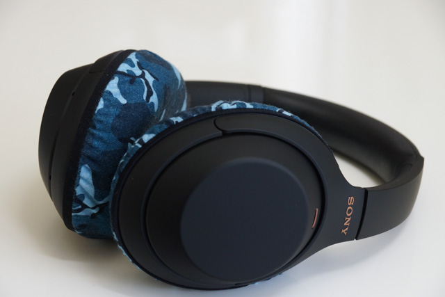 SONY WH-1000XM4의 이어패드에 대한 mimimamo의 대응