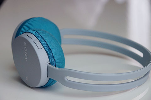 SONY WH-CH400의 이어패드에 대한 mimimamo의 대응
