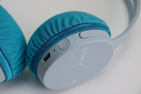 SONY WH-CH400의 이어패드에 대한 mimimamo의 대응