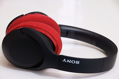 SONY WH-H910N의 이어패드에 대한 mimimamo의 대응