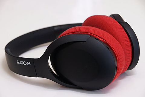 SONY WH-H910N의 이어패드에 대한 mimimamo의 대응