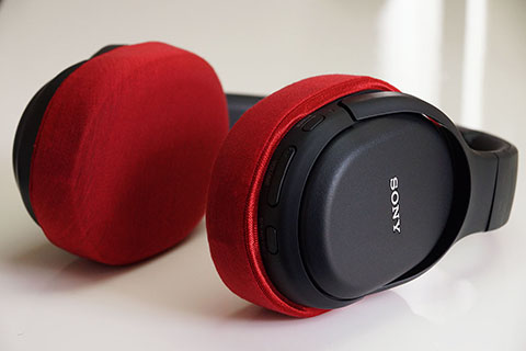 SONY WH-L600의 이어패드에 대한 mimimamo의 대응