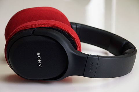 SONY WH-L600의 이어패드에 대한 mimimamo의 대응