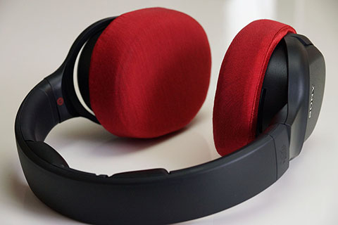 SONY WH-L600의 이어패드에 대한 mimimamo의 대응
