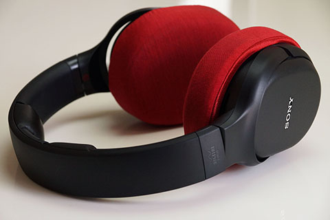 SONY WH-L600의 이어패드에 대한 mimimamo의 대응