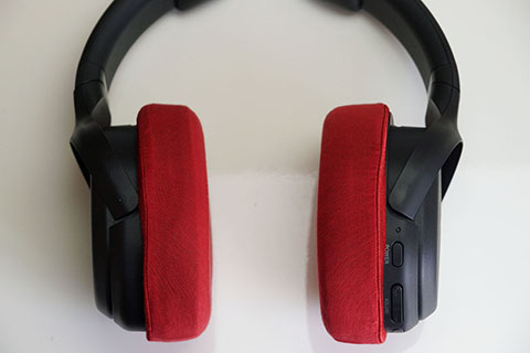 SONY WH-L600의 이어패드에 대한 mimimamo의 대응