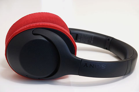 SONY WH-XB900N의 이어패드에 대한 mimimamo의 대응