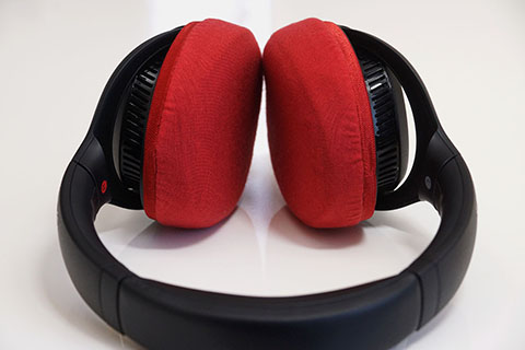 SONY WH-XB900N의 이어패드에 대한 mimimamo의 대응