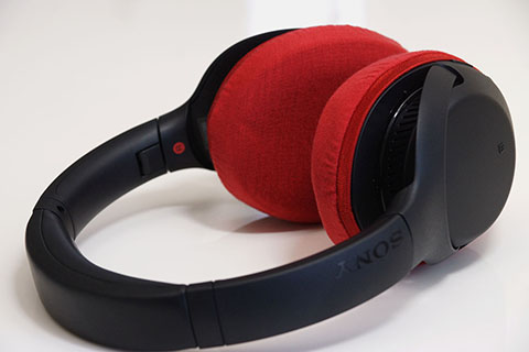 SONY WH-XB900N의 이어패드에 대한 mimimamo의 대응