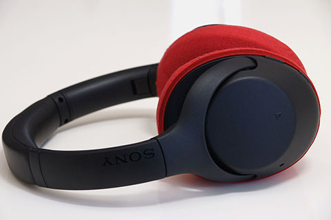 SONY WH-XB900N의 이어패드에 대한 mimimamo의 대응
