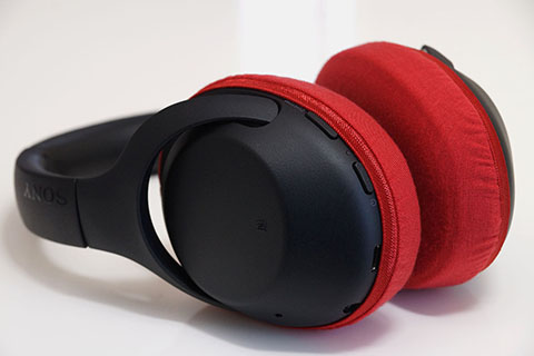 SONY WH-XB900N의 이어패드에 대한 mimimamo의 대응