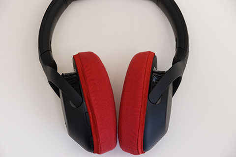SONY WH-XB900N의 이어패드에 대한 mimimamo의 대응
