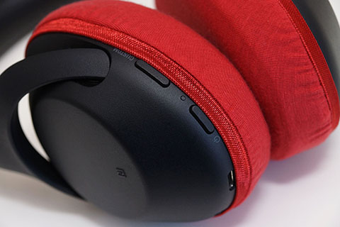 SONY WH-XB900N의 이어패드에 대한 mimimamo의 대응