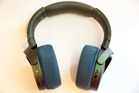 Sony MDR-XB950N1의 이어패드에 대한 mimimamo의 대응