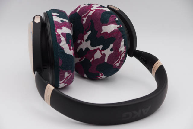 AKG Y600NC WIRELESS의 이어패드에 대한 mimimamo의 대응