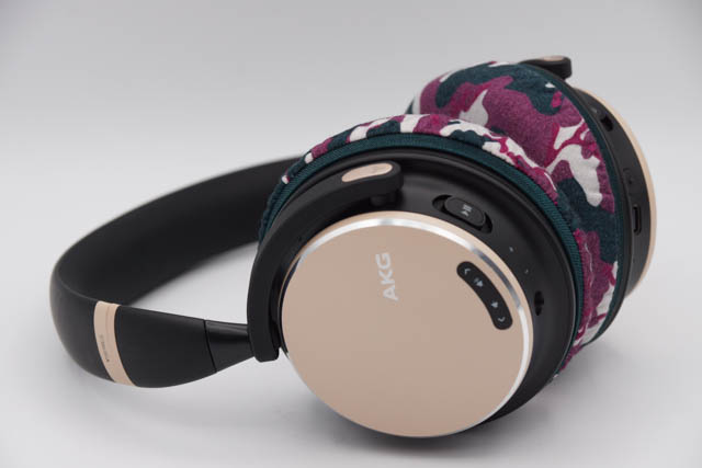 AKG Y600NC WIRELESS의 이어패드에 대한 mimimamo의 대응