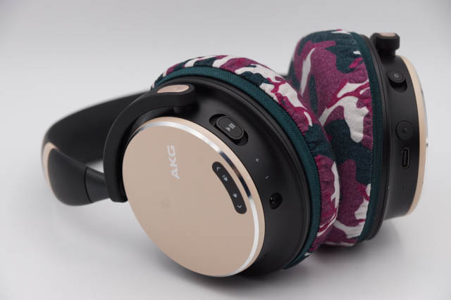 AKG Y600NC WIRELESS의 이어패드에 대한 mimimamo의 대응