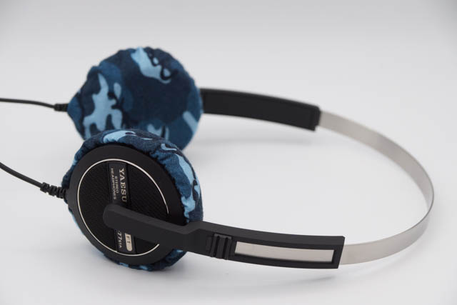 VERTEX STANDARD YH-77STA의 이어패드에 대한 mimimamo의 대응