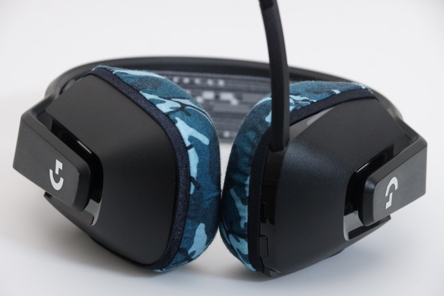 Logicool G733のイヤーパッド與mimimamo兼容

