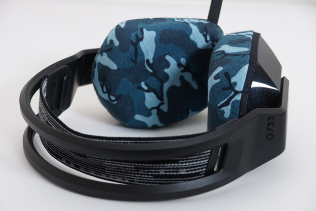 Logicool G733のイヤーパッド與mimimamo兼容
