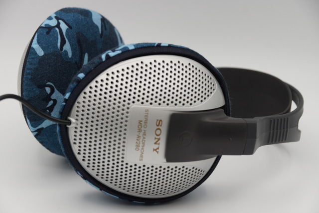 SONY MDR-AV280のイヤーパッド與mimimamo兼容
