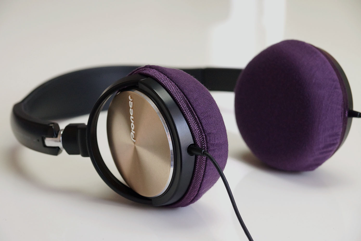 Pioneer SE-MJ541のイヤーパッド與mimimamo兼容
